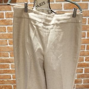Beige wool 12P pants from Talbots